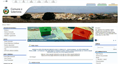 Desktop Screenshot of comune.soleminis.ca.it